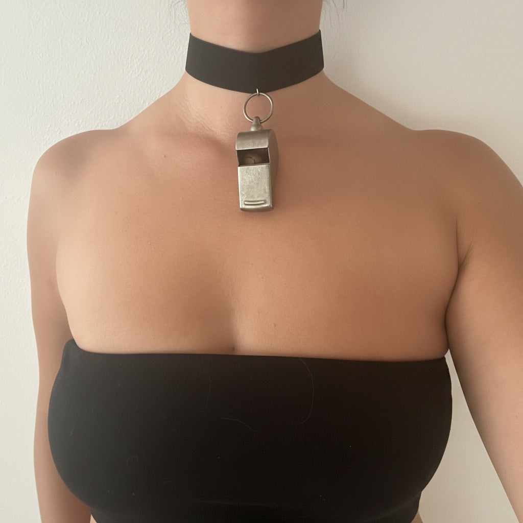 1950s Whistle Necklace